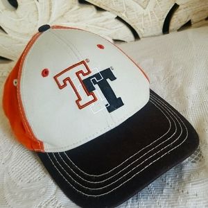 🖤4/$25 TEXAS University College Orange Tan Baseball hat men's Adjustable Back